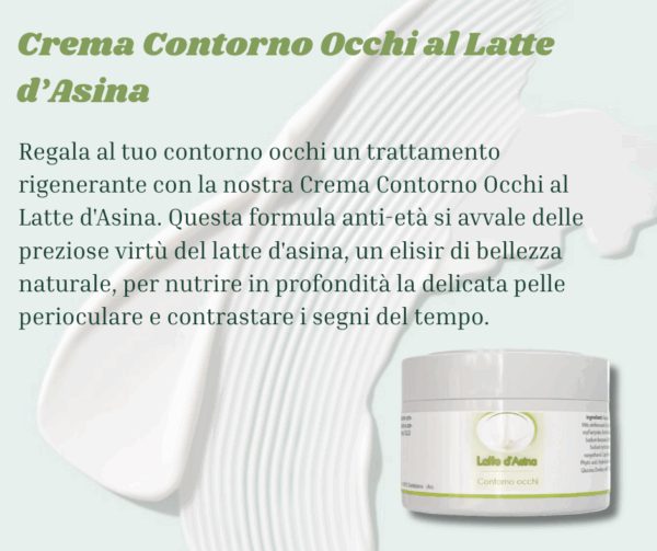 Crema Contorno Occhi al Latte d'Asina - immagine 2