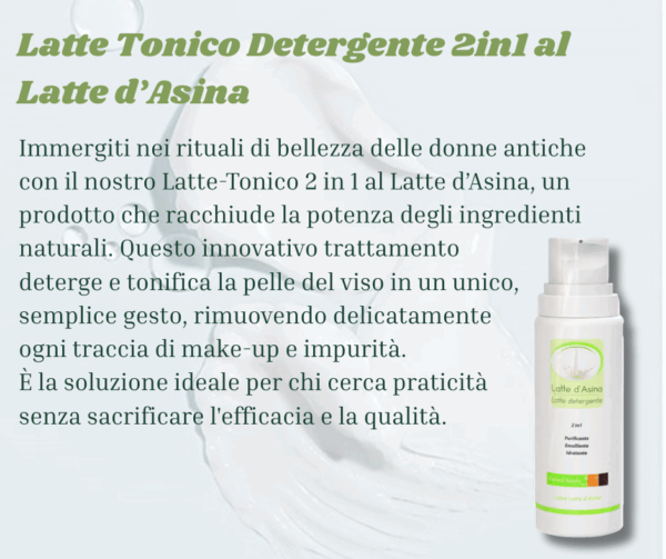 Latte Tonico 2 in 1 al Latte d’Asina - immagine 2