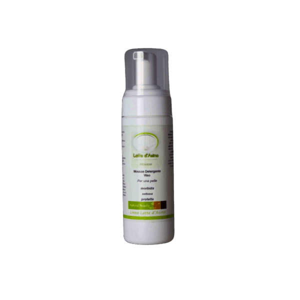 Mousse Detergente Viso al Latte d'Asina